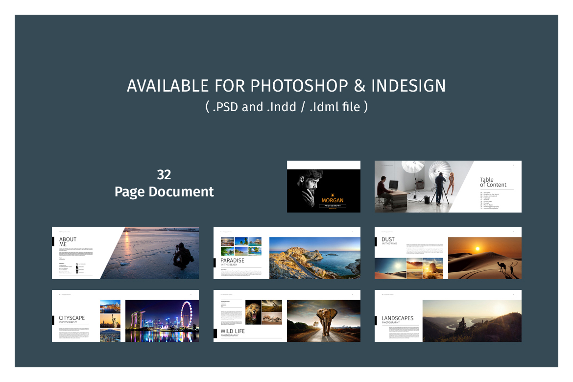 Photography Portfolio Template