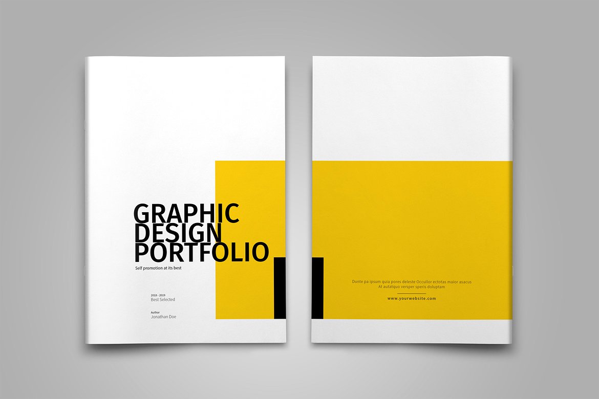 Graphic Design Portfolio Template