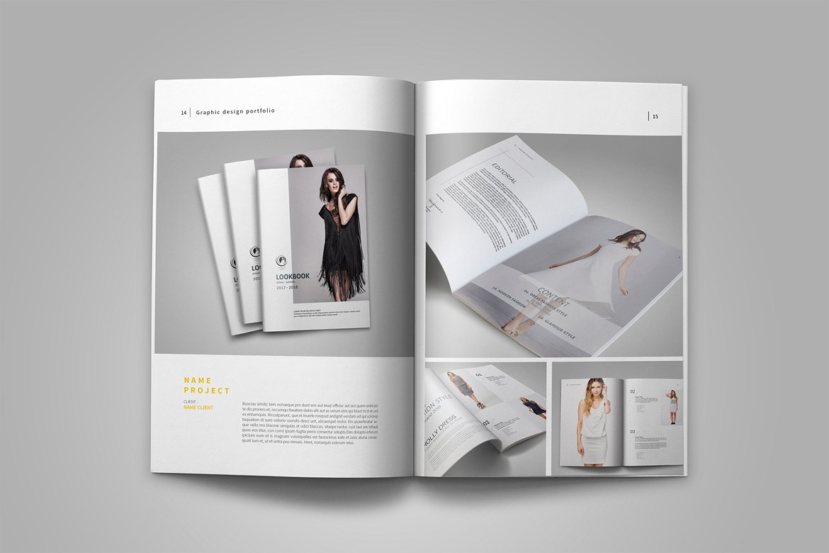 Graphic Design Portfolio Template