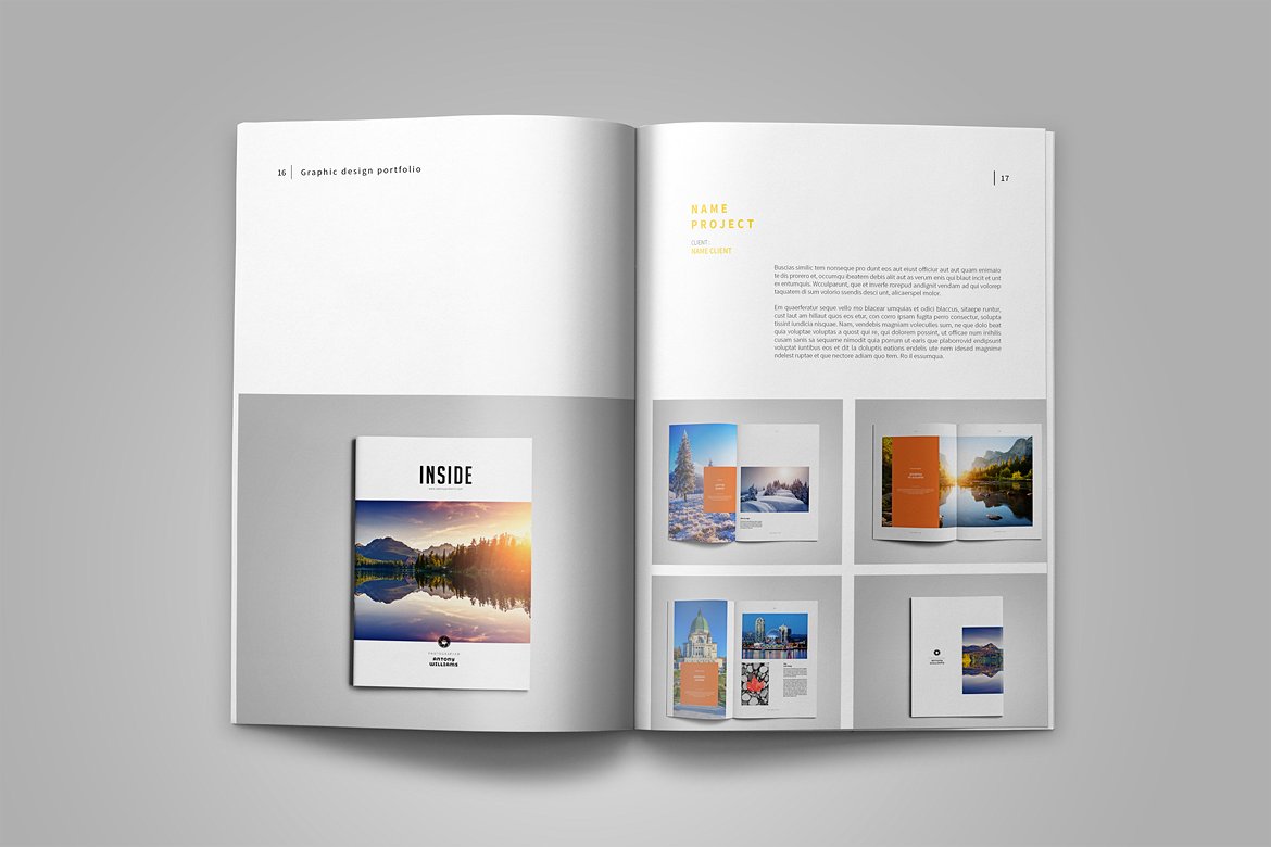 Graphic Design Portfolio Template