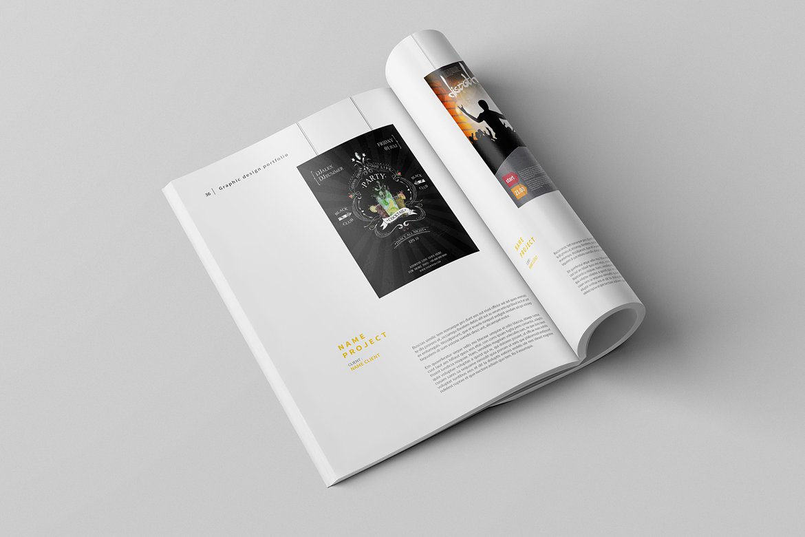 Graphic Design Portfolio Template