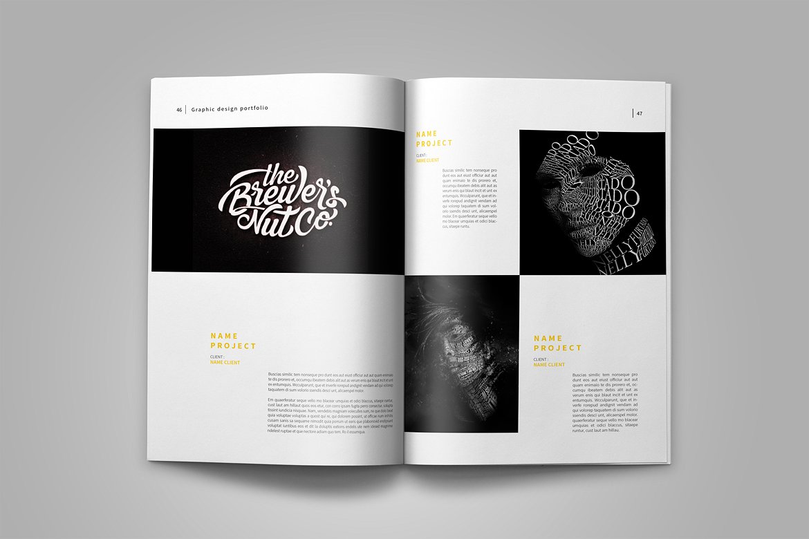 Graphic Design Portfolio Template