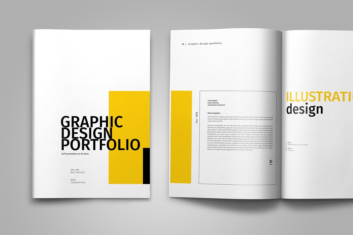 Graphic Design Portfolio Template