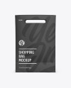 Paper Shopping Bag Mockup - Front View