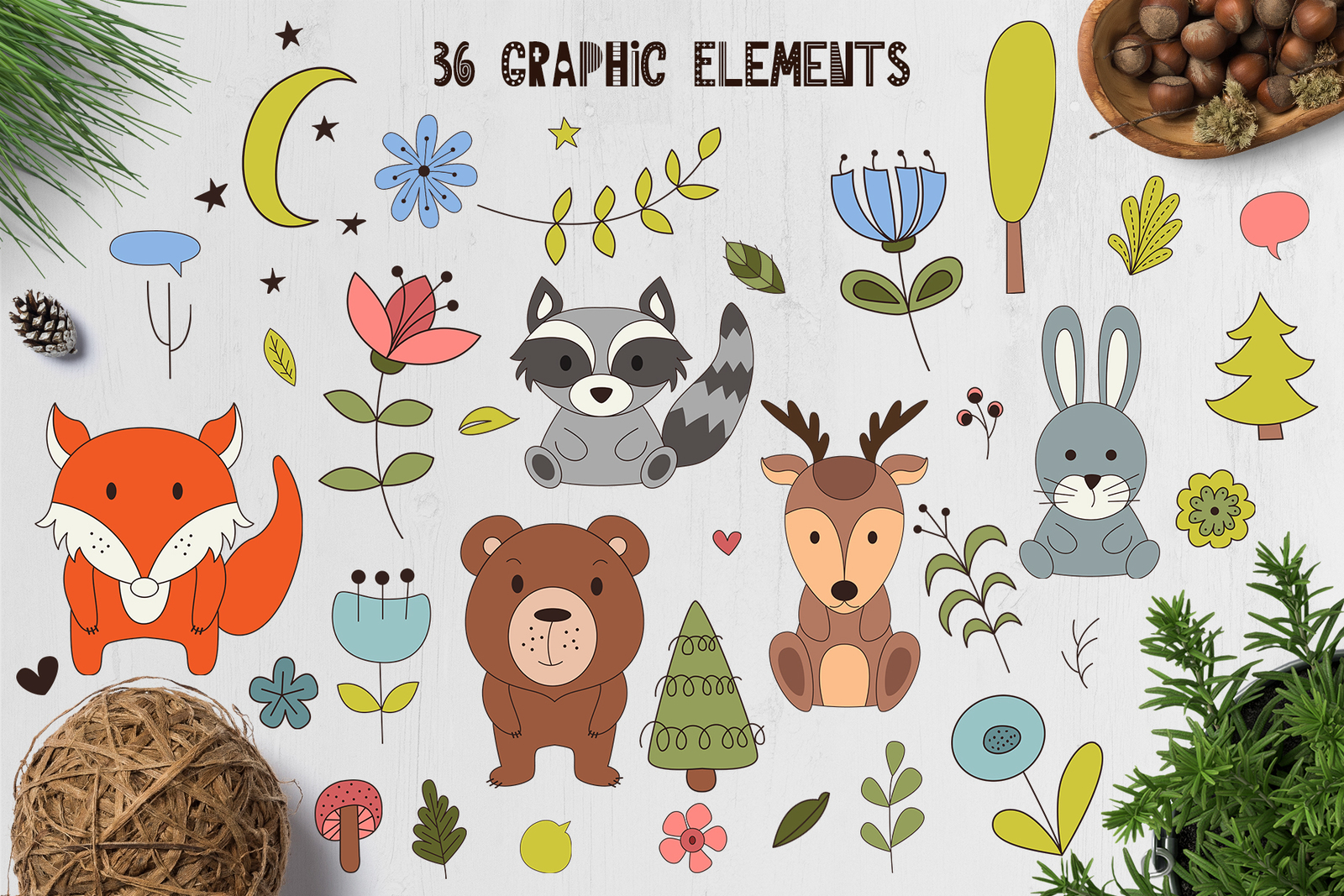 Forest Discoverer - Clip art+Posters Forest Discoverer - Clip art+Posters