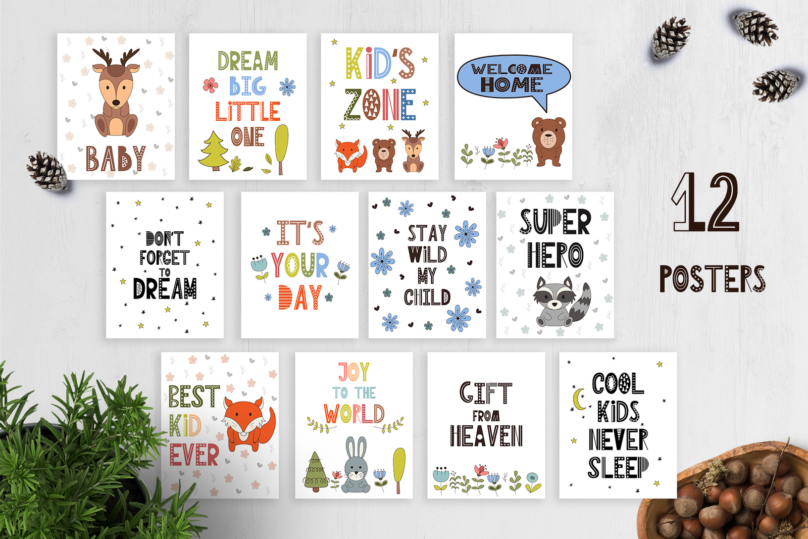 Forest Discoverer - Clip art+Posters Forest Discoverer - Clip art+Posters