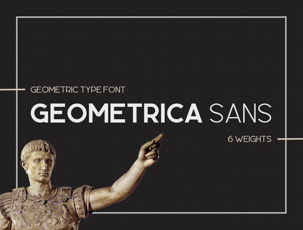 Geometrica Sans Typeface Geometrica Sans Typeface