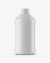 Matte Plastic Bottle Mockup