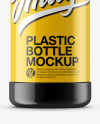 Glossy Plastic Bottle Mockup