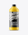 Matte Plastic Bottle Mockup