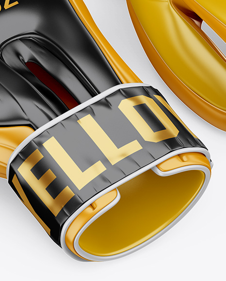 Two Boxing Gloves Mockup