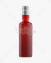 350ml Cranberry Drink Bottle with a Screw Cap Mockup