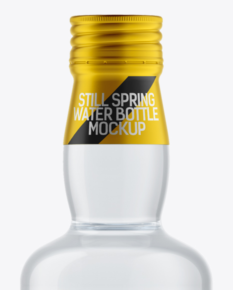 350ml Still Water Bottle with a Screw Cap Mockup