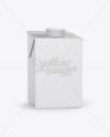 200ml Milk Carton Mockup