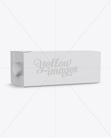 1L Carton Box Mockup