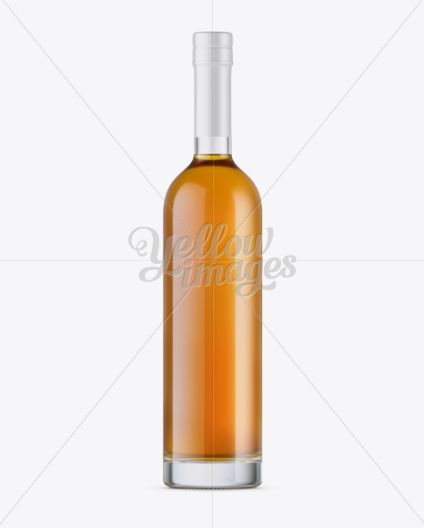 Whiskey Bottle Mockup - Front View