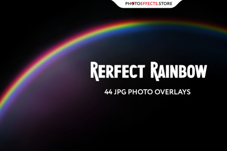 44 Rainbow Photo Overlays - Rainbow photo overlay