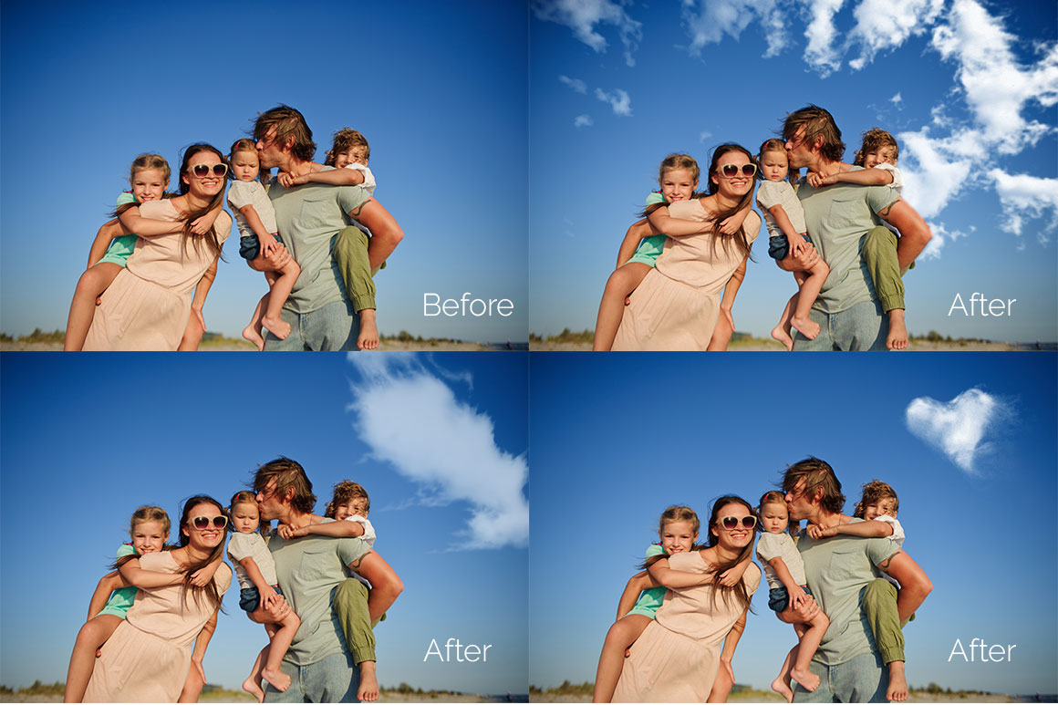 50 Single Clouds Photo Overlays 50 Single Clouds Photo Overlays