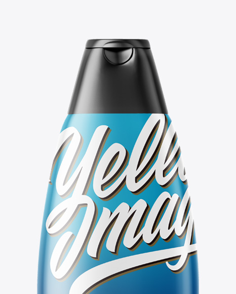 Matte Shampoo Bottle Mockup