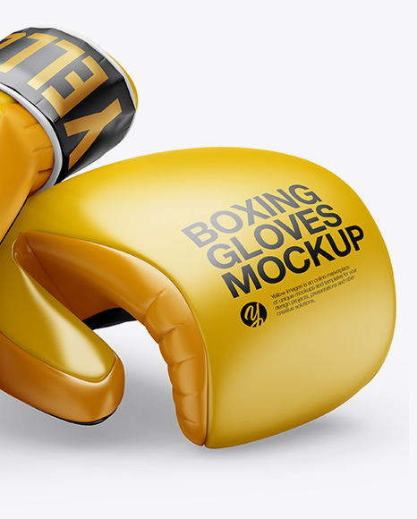 Two Boxing Gloves Mockup