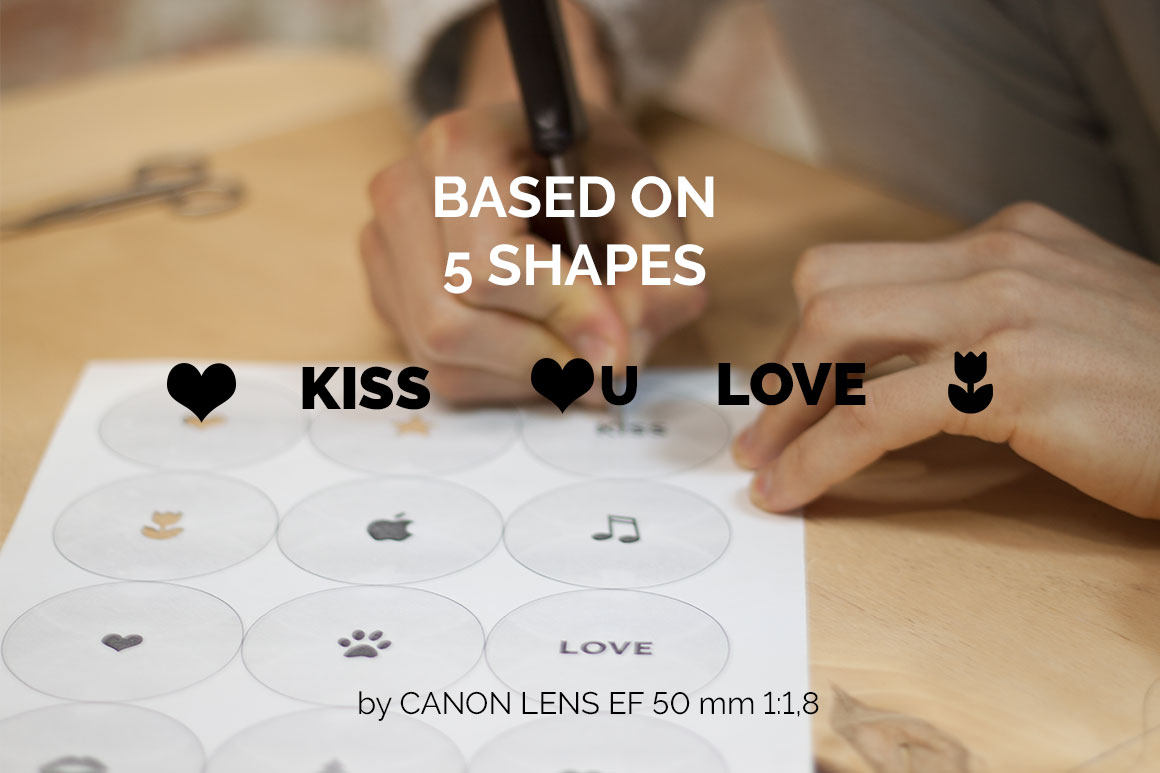 28 Heart Bokeh Photo Overlays