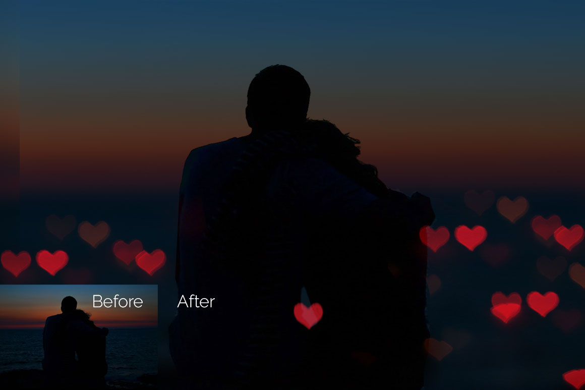 28 Heart Bokeh Photo Overlays 28 Heart Bokeh Photo Overlays