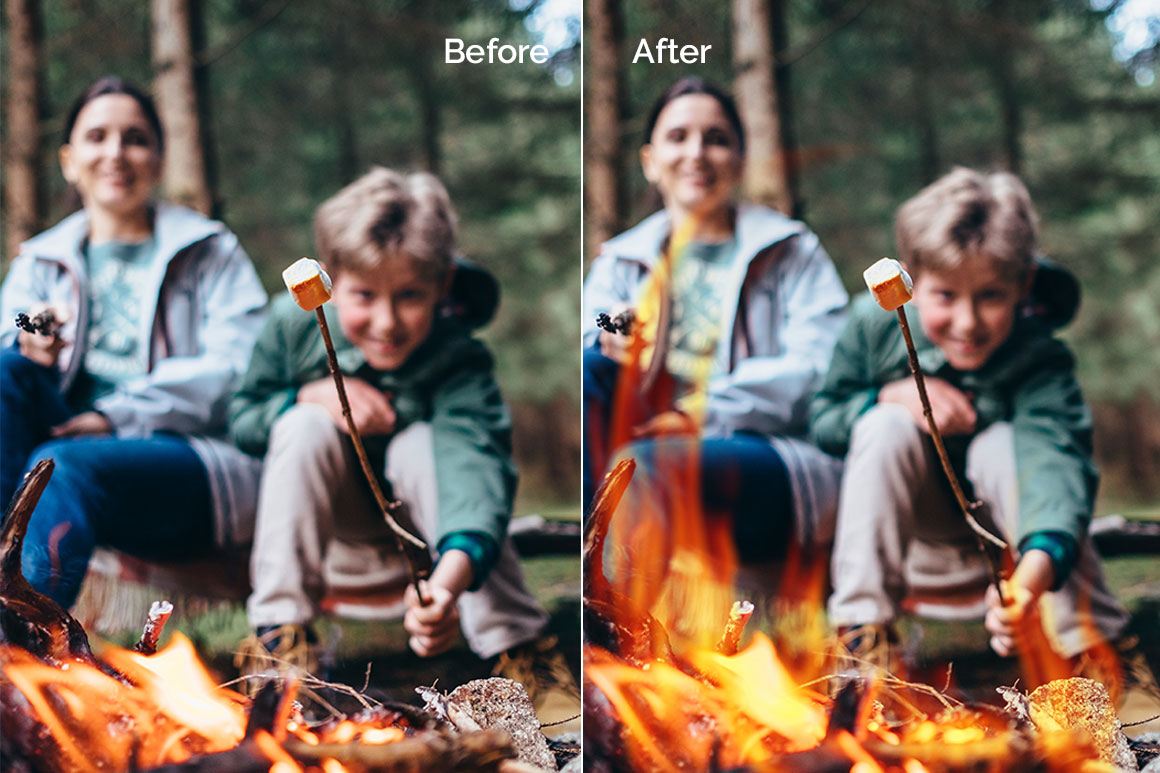 15 Bonfire Photo Overlays