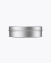 Matte Metallic Cosmetic Jar Mockup