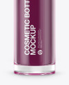 Cosmetic Glossy Bottle Mockup