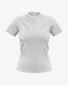 Woman’s T-Shirt Mockup - Front View