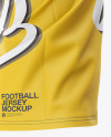 Men’s Football Jersey Mockup - Side View