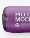 Matte Tube Pillow Mockup - Front View