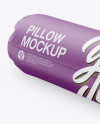 Matte Tube Pillow Mockup - Half Side View Matte Tube Pillow Mockup - Half Side View