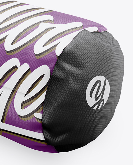 Matte Tube Pillow Mockup - Half Side View Matte Tube Pillow Mockup - Half Side View