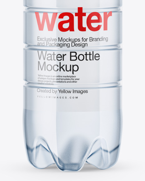 1.5L Water Bottle Mockup