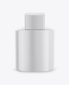 Cosmetic Bottle Mockup - Front View
