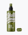 Opened Matte Spray Bottle Mockup