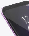 Samsung Galaxy S9 Mockup - Half Side View