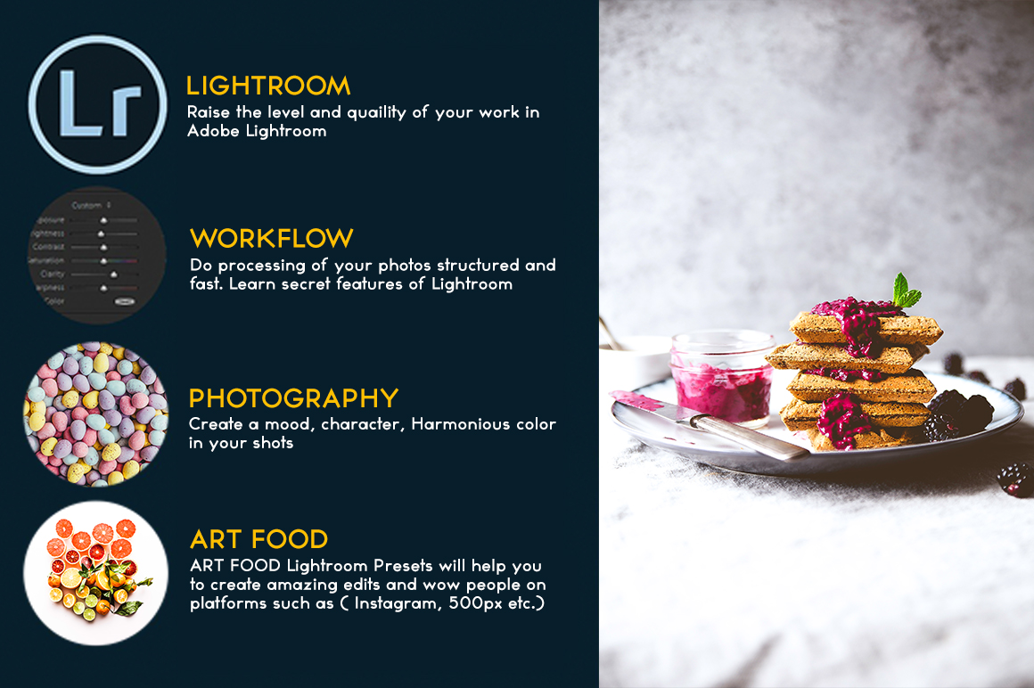 Food Lightroom Presets Food Lightroom Presets