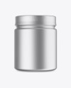 Metallic Protein Jar Mockup