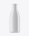 Glossy Cosmetic Bottle Mockup