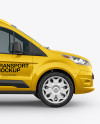 Panel Van Mockup - Side View