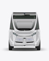 Minibus Mockup - Front View