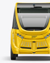 Minibus Mockup - Front View