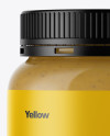 Mustard Sauce Jar Mockup