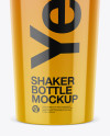 Glossy Shaker Bottle Mockup