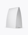 Matte Paper Table Tent Mockup - Half Side View