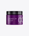 Glossy Cosmetic Jar Mockup