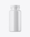 Glossy Pills Bottle Mockup