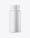 Matte Pills Bottle Mockup